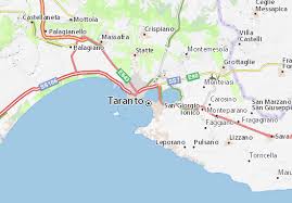 Taranto è la terza città continentale dell'italia meridionale (a sud di roma, all'incirca la metà meridionale della penisola italiana). Michelin Landkarte Taranto Vecchia Stadtplan Taranto Vecchia Viamichelin