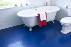 Bathroom With Blue Rubber Flooring Decoist Rubber Flooring Bathroom Rubber Flooring Bathroom Flooring
