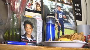 Father recounts son's final moments after being shot at birthday party