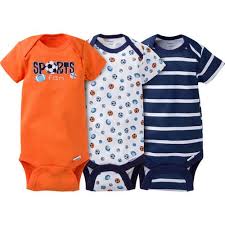 Gerber Newborn Baby Boy Onesies Bodysuits Assorted 3 Pack Walmart Com
