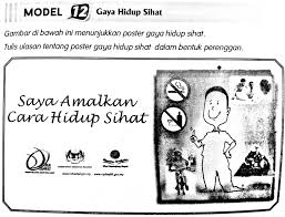 Gaya hidup sihat amat penting di dalam kehidupan manusia, kerana bermula dari. Gambar Poster Gaya Hidup Sihat Amalan Kita Sukesihatkah