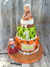 Bam bam y pebbles bolsas de favor de fiesta son una manera divertida y creativa de decirle a su invitado gracias por venir a su fiesta. Bam Bam Cake Cake By Indira S Sugarcakes Baby Boy 1st Birthday Party Boys 1st Birthday Party Ideas 1st Boy Birthday