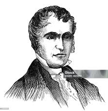 Eli Whitney Stock Illustration