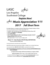 ♦ musi 1306 music appreciation. Lascallin On Twitter Looking For A Fun Late Start Class This Fall Semester How About Music Appreciation 111