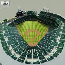 How We Made A Baseball Stadium 3d Model Hum3d Blog Baseball Stadium Stadium Model