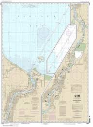 14867 saginaw river nautical chart