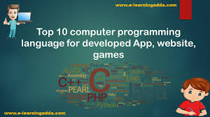 All video and text tutorials are free. Top 10 Computer Programming Language Download Course Make App