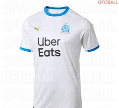 Travail à domicile n°17 : Le Maillot Domicile De L Olympique De Marseille 2020 21 A Fuite Foot Inside