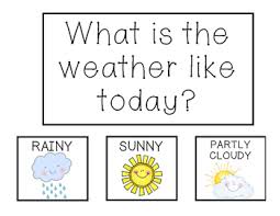 However, you will also hear what's the weather like today? and i would say this like/what pairing is semantically equivalent to how. What S The Weather Like Today By Vero S Classroom Diy Tpt
