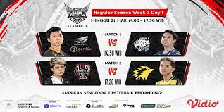 Kemungkinan seluruh tim di mobile legends profesional league (mpl) season 7 akan memberikan upaya maksimal untuk mempertahankan atau bahkan menduduki posisi atas di klasemen. Jadwal Mpl Indonesia Season 7 Minggu 21 Maret 2021 Alter Ego Pantang Terpeleset Lagi Bola Net