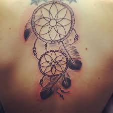 Andrea A Modification Of This One Around My Navel And Turn Stem Of My Flower Into A Feather Dream Cat Dream Catcher Tattoo Tattoos Dreamcatcher Tattoo