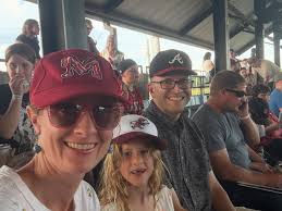 A fun night at the Macon Bacon game with our friends from  @citychurchmanchester