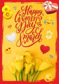 International women's day is a chance for brands to show what they're doing to promote equality — and arguably raise their profiles and sell more too. Happy Women S Day Picture 2020 Yellow Mood Download