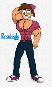 Teen Muscle Timmy Turner By Paradogta Teen Muscle Timmy - Timmy Turner  Muscle - Free Transparent PNG Clipart Images Download