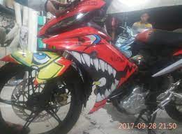 Desain modif sepeda motor deangan model terbaru. 20 Koleski Terbaru Jupiter Mx Merah Marun Modif Cuting Stiker Sticker Fans