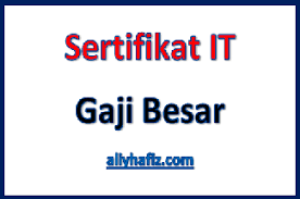 Berikut ini beberapa profesi dengan gaji terbesar di indonesia 1. 12 Sertifikat It Dengan Gaji Paling Besar Aliyhafiz Com
