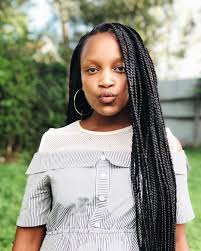 Black And Blue Knotless Braids Knotless Box Braids What You Need To Know Black Women Hairstyles Braided Hairstyles For Black Women Braids For Black Hair