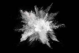 White Powder Explosion On Black Background Colored Cloud Colorful Dust Explode Paint Holi Black Backgrounds Business Icons Vector Oil Painting Abstract
