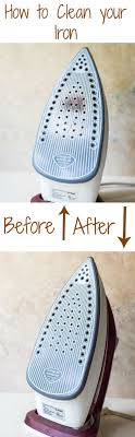 How To Clean An Iron Soleplate House Cleaning Tips Cleaning Hacks How To Clean Iron