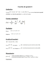 Aşadar, teorema lui fermat afirmă că punctele de extrem local ale unei funcţii diferenţiabile, se găsesc printre punctele sale critice. Functia De Gradul Ii