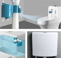 Toiletten-Füllventil, Spülkasten Ersatzteile, leicht, Schwimmer-Spülventil,  langlebiges Spülventil, mit transparenter Wasserleitung für Badezimmer : ...