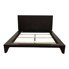95 teresa bed california king solid harwood painted dark brown carved legs. California King Canadian Wood Bed Frame Original Price 3 500 Design Plus Gallery