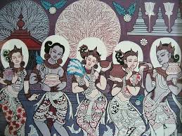 Thingyan Myanmar Art Festival Paint History Of Myanmar