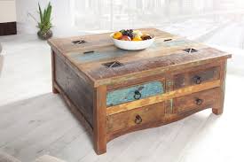 Niedriger beistelltisch couchtisch ornament tisch holz weiß boho shabby 50x50 cm 36 99 44 90. Couchtisch Madras Truhe 90cm Recyling Massivholz Vintage Dunord