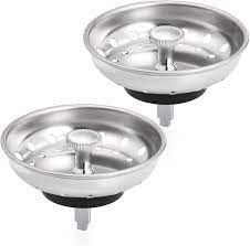 32 holes on the basket for smooth and fast drainage. Buy Kuyang 2 Pack Kitchen Sink Strainer Replacement For Standard Kitchen Sink Drain Strainer 3 25 Inch Chrome Plated Stainless Steel Basket Body With Rubber Stopper Hellip Online In Taiwan B07l8dbwdn
