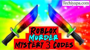 Murder mystery 3 is a pretty standard killer, sheriff, and innocents game. Roblox Murder Mystery 3 Codes 2021 Techiyapa Com July 2021