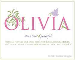Olivia Name Art Canvas With Name Meaning And Scripture Verse Etsy Baby Names And Meanings Names With Meaning Olivia Name