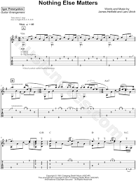 Please note that you need to have the guitar pro software before you can start using these. Igor Presnyakov Nothing Else Matters Guitar Tab In E Minor Download Print Sku Mn0174385