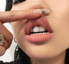 Gold Gap Grillz Teeth Jewelry Girl Grillz Grillz