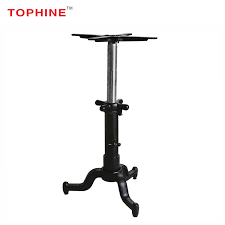 Most of our current selection is available in brushed nickel, chrome & black matte. Commercial Contract Cast Iron Single Leg Adjustable Bar Height Table Base Buy Motorized Adjustable Height Table Legs Adjustable Height Metal Table Legs Height Adjustable Table Base Product On Alibaba Com