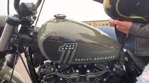 2021 Harley Davidson Street Bob Fxbb Deadwood Green Youtube
