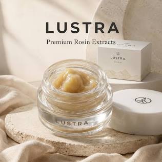 LUSTRA Cold Cured Live Rosin 90u - Umami Zonuts (H) Baller Jar ...