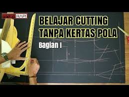 Pola Dasar Wanita Untuk Pemula 2 Youtube Pembuatan Pola Belajar Pola