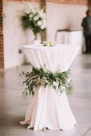 It 's simple, a touch of walleye and the festive spirit is there. 20 Perfect Wedding Cocktail Table Decoration Ideas For Your Big Day Oh Best Day Ever