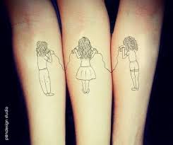 Try out matching tattoo designs to symbolize your sisterhood. 3 Sisters Tattoo Design On Behance