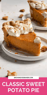 Homemade Sweet Potato Pie Brown Eyed Baker Recipe Sweet Potato Pie Sweet Potato Pies Recipes Homemade Sweet Potato Pie