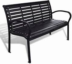 If you are looking for creative garden bench ideas, then check out these 20 diy's that you can easily create at home. Vintage Garden Bench With Steel Frame 3 Seater Outdoor Patio Furniture By Bluecc You Can Find Out More Details Outdoor Garden Bench Steel Bench Porch Chairs
