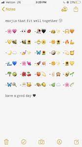 Pin By Chloe Morrison On Insta Captions Instagram Emoji Cute Emoji Combinations Emoji Combinations