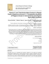 Rana suzana quadradinho google videó keresés. Pdf Vitamin C And Total Antioxidant Content In Pepper Fruits Capsicum Annuum L Comparative Analysis Of Peppers Grown In Conventional And Organic Agricultural Systems