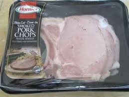 Slice the pork chops across the grain and serve with the butter sauce. Hormel Pork Chops Thin Cut Bone In Smoked 15 Oz Pack Of 2 Amazon Com Grocery Gourmet Food