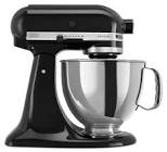 KSM150PSOB Artisan Series Tilt-Head Stand Mixer w/ 10 Speeds, Onyx Black, 5qt KitchenAid