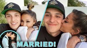 Maybe you would like to learn more about one of these? Ariana Grande Dalton Gomez Officially Married Hollywire Youtube