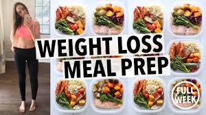 weight loss meal prep for women 1 week