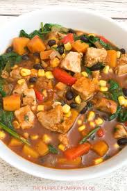 Mexican Pork Stew with Vegetables & Black Beans