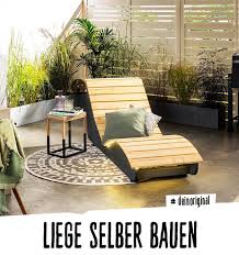 Couchtisch selber bauen mit der anleitung von hornbach: Wellenliege Lena Create By Obi Gartenmobel Selber Bauen Selber Bauen Gartenliege Selber Bauen