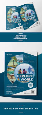 Https Www Behance Net Gallery 41711425 Travel Flyer With Images Travel Brochure Design Travel Book Design Travel Design